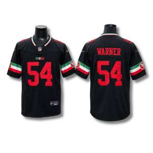 Jersey 49ers México #54 Warner Black